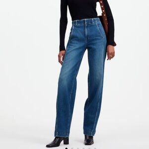 Madewell Tapered high waist Denim Trousers